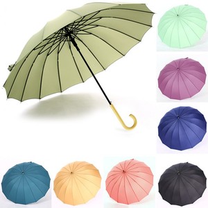 레트로 16K 방풍 자동 장우산 복고풍 우산 우비 양산